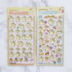 ボンボンドロップシール ポムポムプリン 正規品 2種セット 第一弾&第二弾