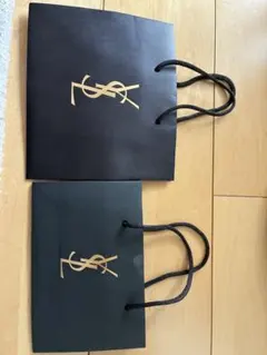 YSL 黒い紙袋 2点セット