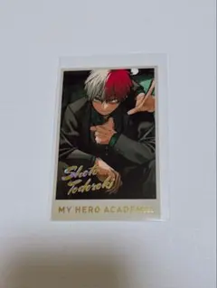 ヒロアカ 原画展 メモリアルコレクション 箔押し 轟焦凍 ショート