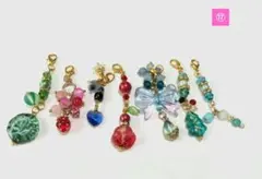⑰、天然石オリジナルチャーム(*ˊᵕˋ*)ꕤ*.゜