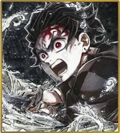 鬼滅の刃イラストギャラリーWEBSHOPくじ アクリル色紙 竈門炭治郎 B18