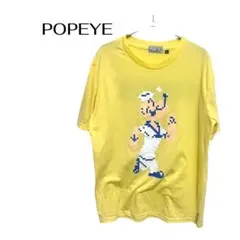 B1023POPEYE 半袖Tシャツポパイアニメのサムネイル
