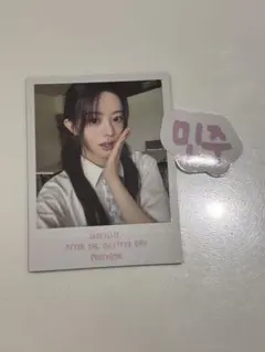 illitミンジュインスタントフォト シール