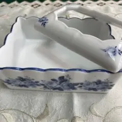 陶器製　ミニティッシュボックス