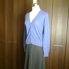 ロペピクニック　カーディガン　パープル　M