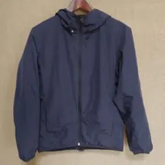 【USED】GU ウィンプルーフシェルパーカ　ネイビーのサムネイル