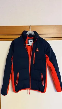 le coq sportif ダウンジャケット ネイビー オレンジ Mのサムネイル