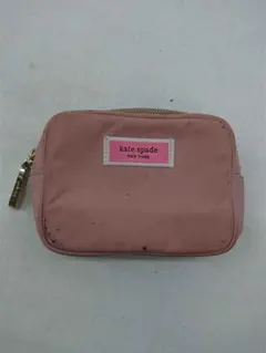 ◎ケイト・スペード ナイロンポーチ ピンク系 レディース