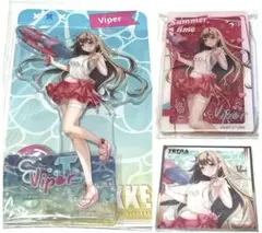安達としまむら POPUP メディコス アクリルスタンド あだしま 水着 
