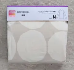 ユニクロ　marimekko HEATTECH 長袖Tシャツ M