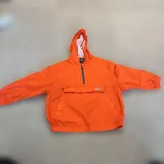 GAP KIDS アノラックパーカー 110 120 オレンジ パッカブル