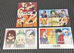TOHO animation 購入特典　ポストカード　ヒロアカ　呪術　ハイキュー