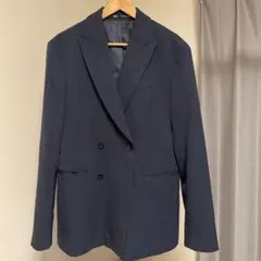 ダブルブレスト テーラードジャケット