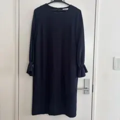 NATURAL BEAUTY BASIC ネイビー ワンピース M