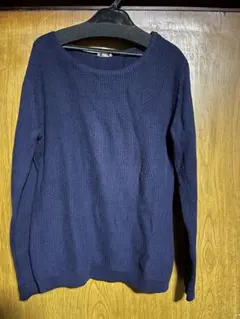 【未使用品】GAP 長袖ニット　ネイビー　XSサイズ
