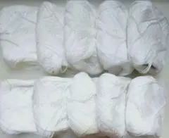 ホワイト毛糸 10玉セット