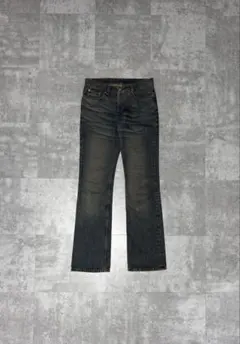Helmut Lang AW04 ヴィンテージダーク　ブーツカット　デニム　27 2026年最新】Helmut Lang メンズ ブーツカットデニム・フレアデニムの