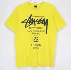 ストゥーシー Tシャツ イエロー