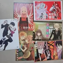 美品 ポストカード 08.集合 いぬぼくカフェ 藤原ここあ 妖狐×僕SS