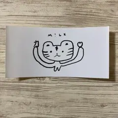 M!LK シングル【LOVE ENG!NE】特典山中柔太朗デザイン絵柄ステッカー