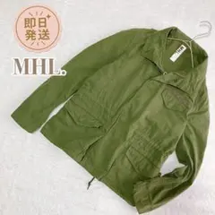 MHL. アルファインダストリーズ【Ⅱ】ミリタリージャケット ジップ ブルゾン