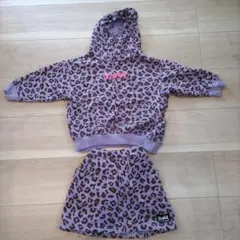 美品 X-girl 子供用 スウェット上下セット