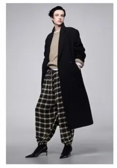 ZARA ZW COLLECTION ウールブレンドコート M