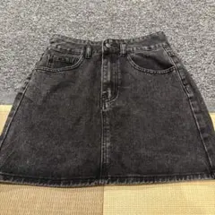 Dazy ダークグレー デニムミニスカート S
