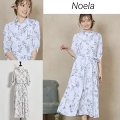NOELA （ノエラ） クラシカルフラワーワンピース （ラベンダー）