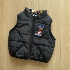 hysteric mini リバーシブル ベスト 90