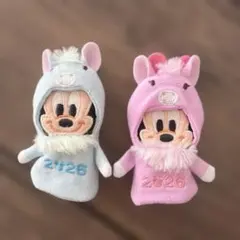 Disney 東京ディズニーリゾート 午年2026 指人形 ミッキーミニーセット