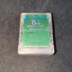 26.PS2メモリーカード スケルトン SCPH-10020