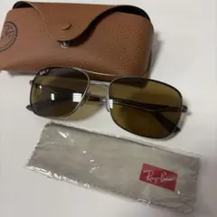 Ray Banサングラス ツーブリッジ サイドテンプルロゴ RB3515