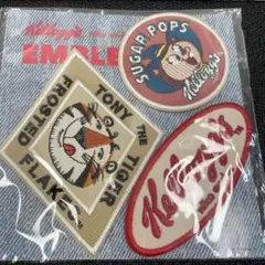 Kellogg's 刺繍パッチ 3枚セット　ワッペン