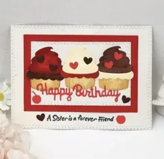 【新品未使用】カップケーキ&アイス　カッティングダイ