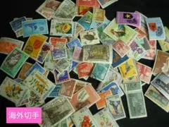 海外切手　インドネシア　旧ソ連　琉球　９０枚以上