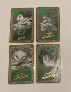 相澤消太 プレゼントマイク ヒロアカ 原画展 箔押しクリアカード