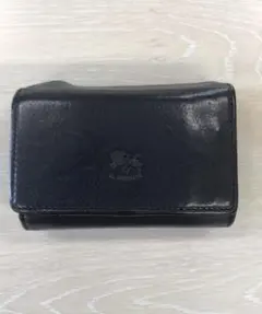 IL BISONTE  無地 折り財布 三つ折り カード大量収納