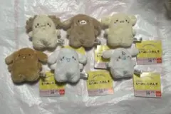 新品未使用 全6種セット シナモロール ならべてどーみぃふれんずマスコット！①