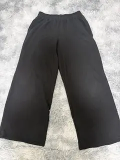 スウェットワイドパンツ