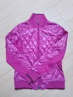 PUMA ピンク キルティング ジャケット ブルゾンのサムネイル