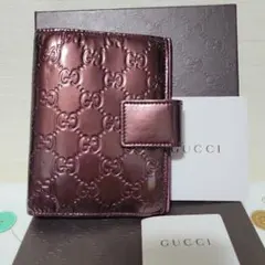 GUCCI　 レザー手帳カバー【極美品】 8,900円～お値下げ