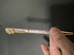 福山ＳＡ　サービスエリア　薔薇園ボールペン　キラキラのサムネイル