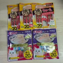 CIAO ちゅ〜る かつお・ほたてバラエティまぐろミックス 20本入 5袋のサムネイル