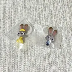 【新品】ズートピア2 めじるしアクセサリー ジュディA ジュディB 2個セット