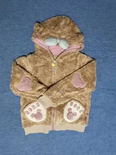 可愛い！ダッフィー⭐︎モコモコ・パーカー⭐︎ディズニー