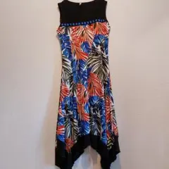 美品 PerSeption Concept トロピカル柄ワンピース【M】バカンス