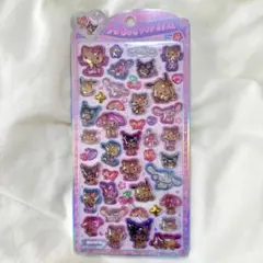 うるちゅるポップシール　日焼けキティ