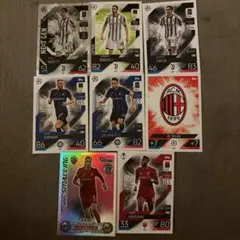 トップスtopps2022/23 カード　セリエA ユベントス　インテル　ミラン