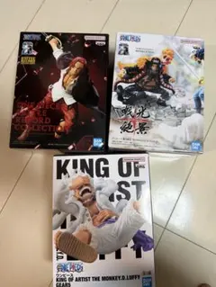ワンピース フィギュア 3点セット　ニカ　ティーチ　シャンクス